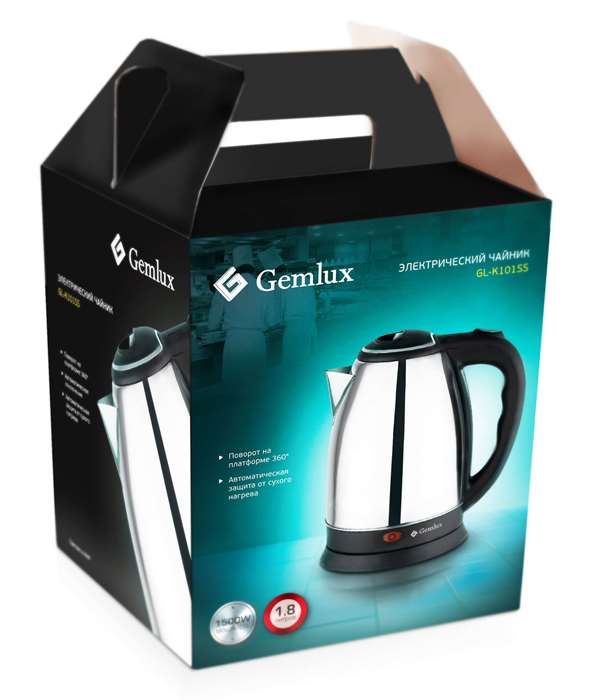 Гостиничный чайник GEMLUX GL-K101SS  купить