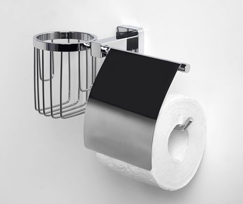 Держатель туалетной бумаги с корзиной Lippe K-6559 серия Lippe Германия купить