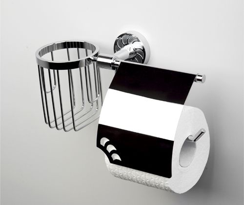 Держатель туалетной бумаги с корзиной Isen K-4059 серия Isen Германия купить